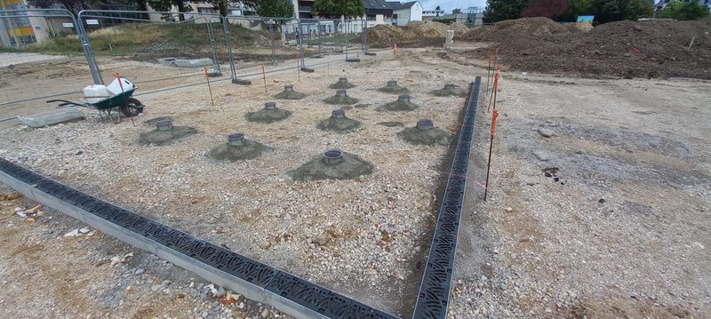 Mise en place des lumijet saint jean de Braye