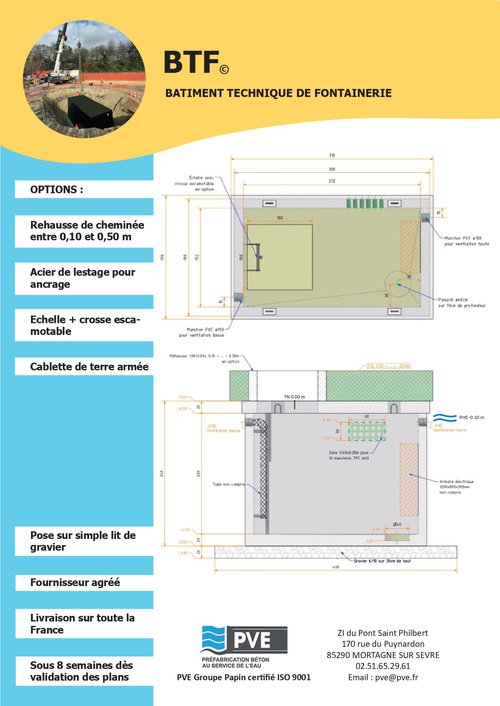 fiche technique BTD E